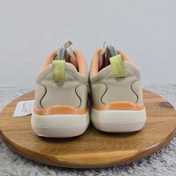 Vionic Olessa Cream Apricot Comfort Casual Daily Walking Sneaker Womens 8.5 Wide - Picture 2 of 12
